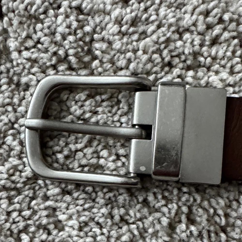 Levi Strauss boy's Brown Belt with Silver Buckle